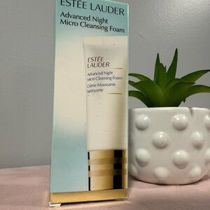 Estee Lauder Advanced Night Micro Cleansing Foam - White and Gold